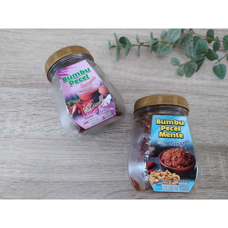 

Bumbu Pecel Sangrai Kacang Tanah dan Kacang Mente