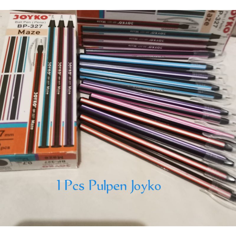 

Pulpen Joyko Maze 1 pcs /Pena tinta hitam