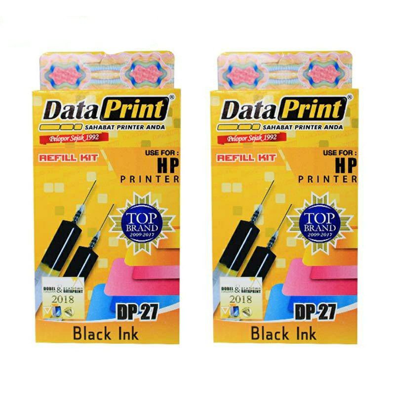 REFIILL DATA PRINT DP 27 BLACK PRINTER HP, REFILL DATAPRINT DP 27