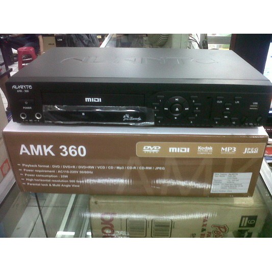 DVD Player Karaoke Avante AMK 360 ( 20.000 lagu )