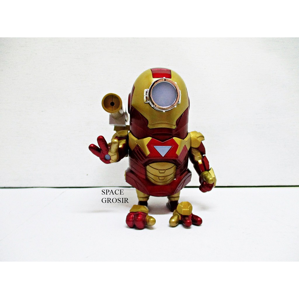 Pajangan/figure/mainan Minion Ironman Tideway