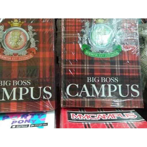 

◘ BIG BOSS EXERCISE BOOK/BUKU TULIS CAMPUS 50 50 SHEETS/BOOK ➳