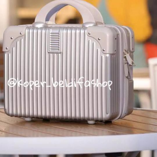 ☀ BEAUTYCASE uk 12" TAS Make up FIBER IMPORT ALIBABA BISA TRAVEL BAG make up pouch ✰
