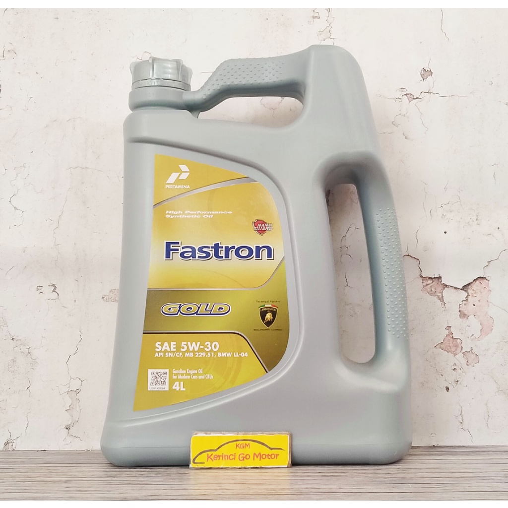 OLI FASTRON GOLD 5W-30 4L PERTAMINA - OLI MOBIL FASTRON GOLD 5W-30