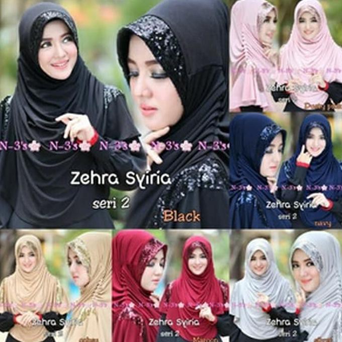 Promo Jilbab Syria Zehra / Bergo Zehra Syria / Zehra 2 Hot