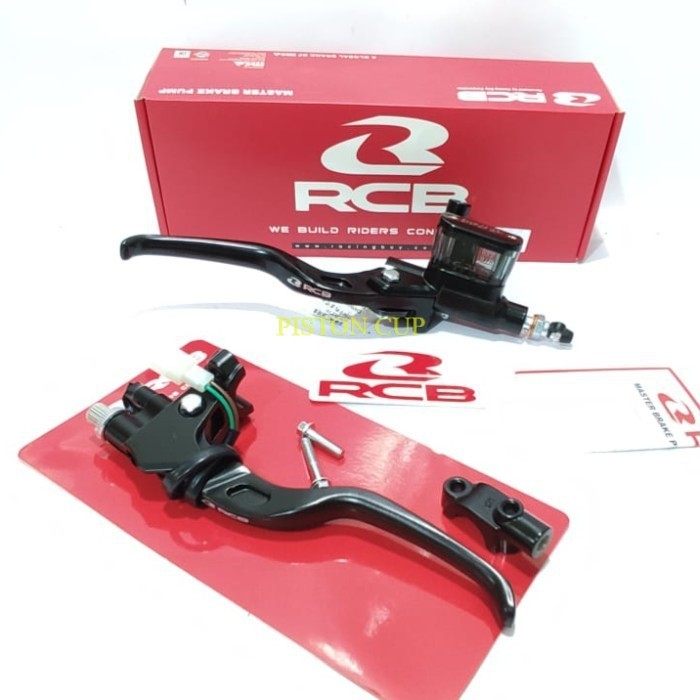 MASTER REM  HANDBRAKE PUMP RCB E3 FULL SET KIRI KANAN YAMAHA AEROX LEXI VARIO 125 150 BEAT MIO ORI