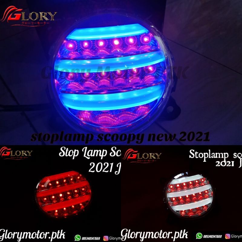 Lampu stop scoopy 2021 JPA / stop lamp scoopy new 2021 JPA