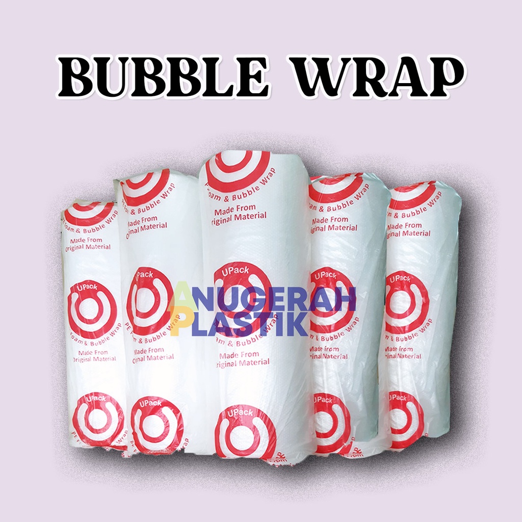 

Bubble Wrap Bening 1,25 M x 50 M/ Plastik Bubble Packing/ Bubble Wrap Murah