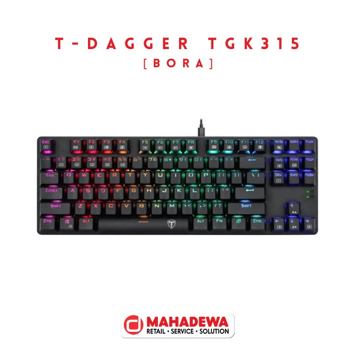 T-Dagger TGK315 [Bora|Gaming Mechanical Keyboard RGB Backlighting]