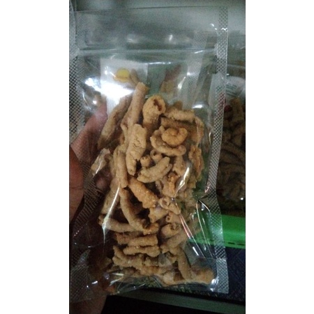 

keripik usus crispy