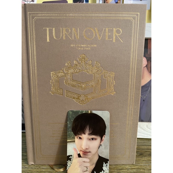Photocard dan Tarot card Zuho SF9 Turn over