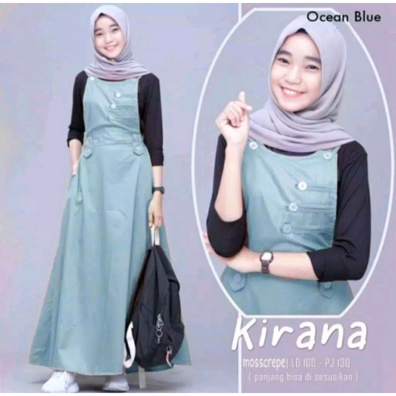Kirana dress/Gamis remaja/Gamis elegant