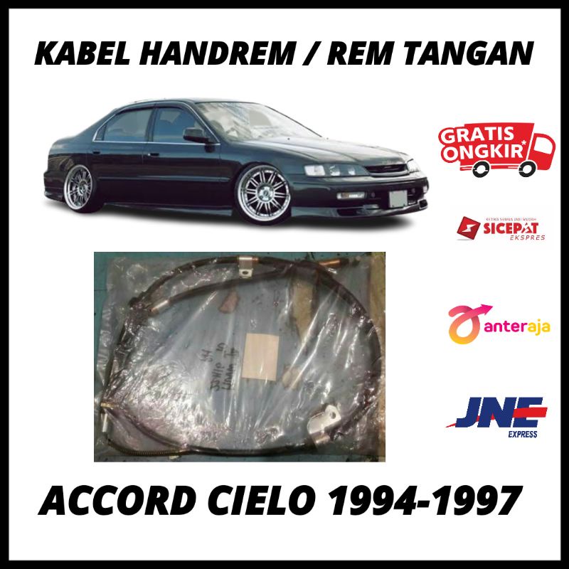 Kabel Tali Tarikan Tuas Handel Handrem Rem Tangan Accord Cielo 1994 1995 1996 1997