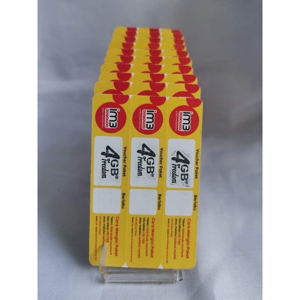 VOUCHER INDOSAT FREEDOM INTERNET 4GB 30HARI