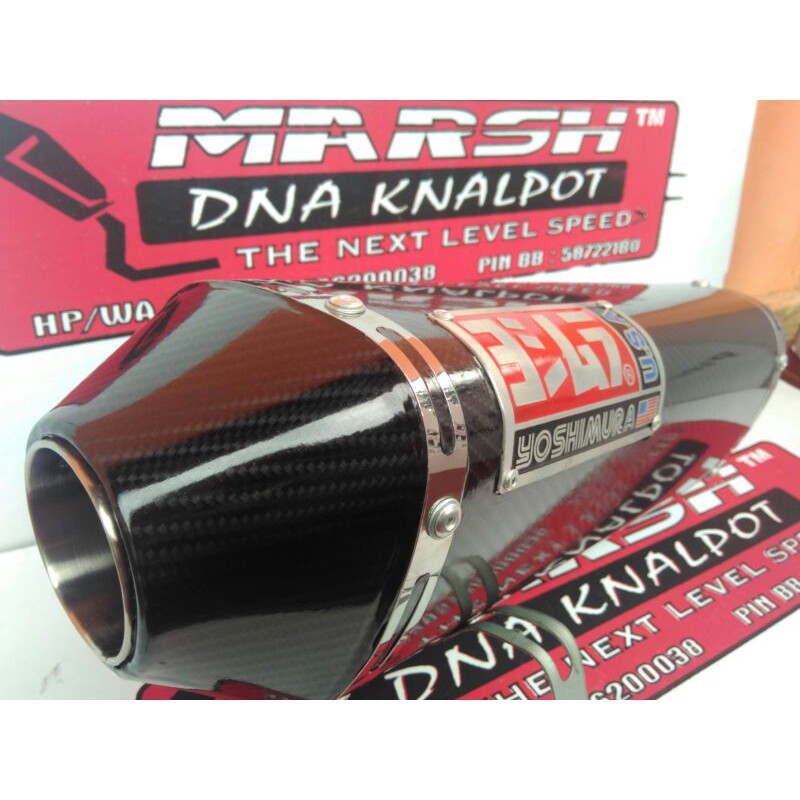 Knalpot Racing Yoshimura USA Slip ON CBR 150R CB150R CBR250RR NINJA 250 FI R25 MT25 NINJA RR MONO NINJA SL Ninja 250fi-1