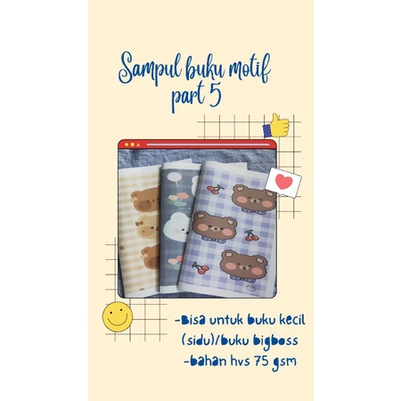 

(Perlembar) Sampul Buku Motif Part 5