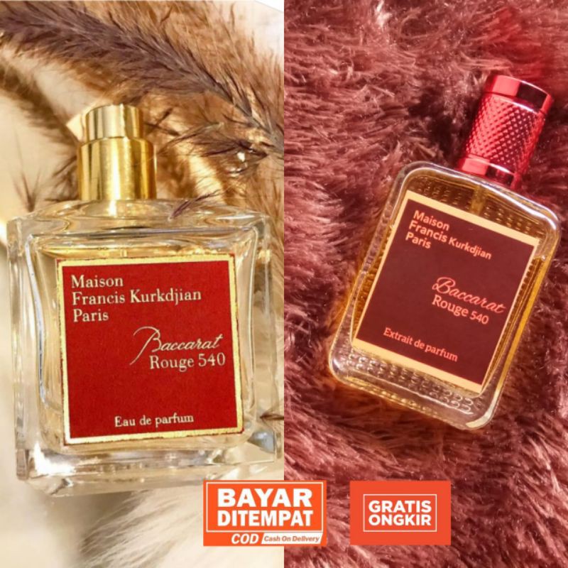 PARFUM BACARAT /BACARAT ORIGINAL/PARFUM BACARAT ROUGE 540 / 4 PCS