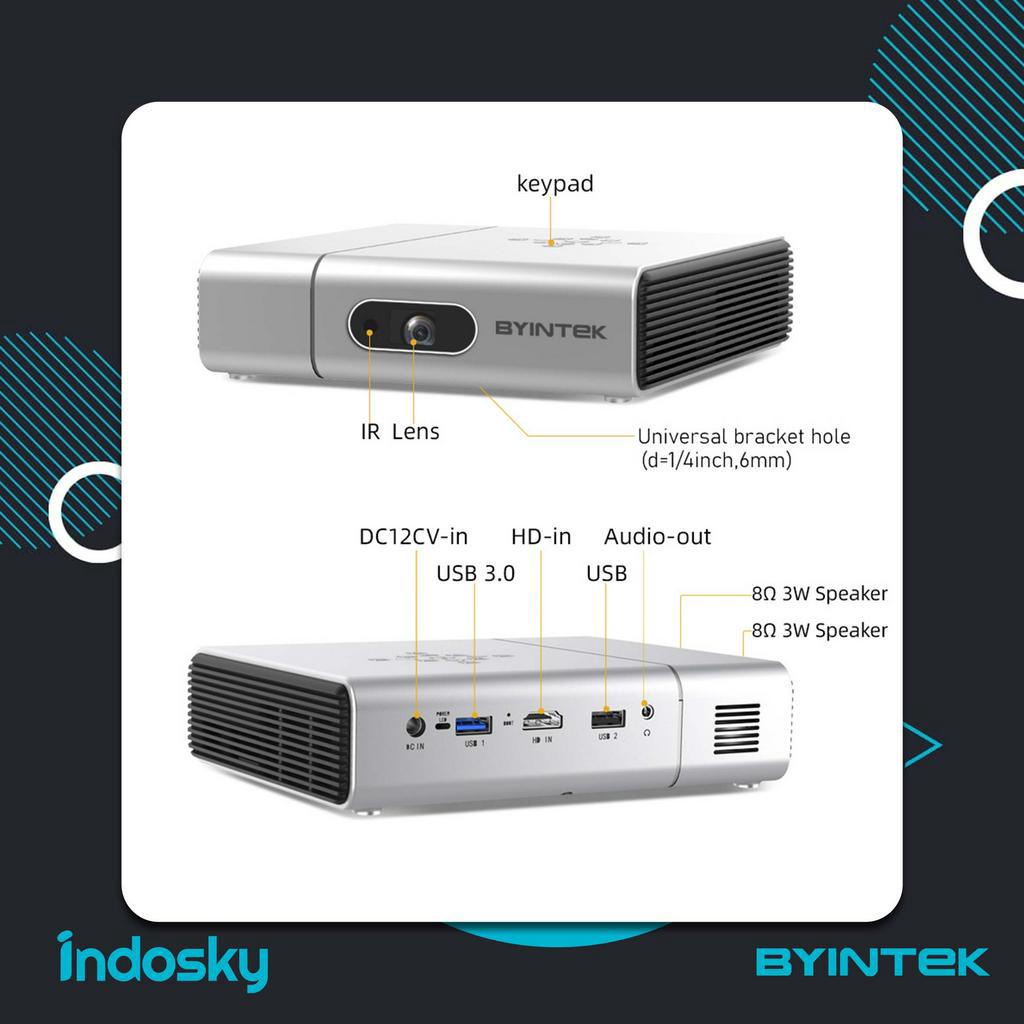 Indosky Projector - Proyektor Byintek U50