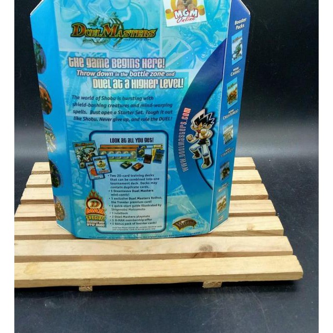 ➴ Kartu Duel Masters 2 player starter set Duel Masters Trading Card Game ۝