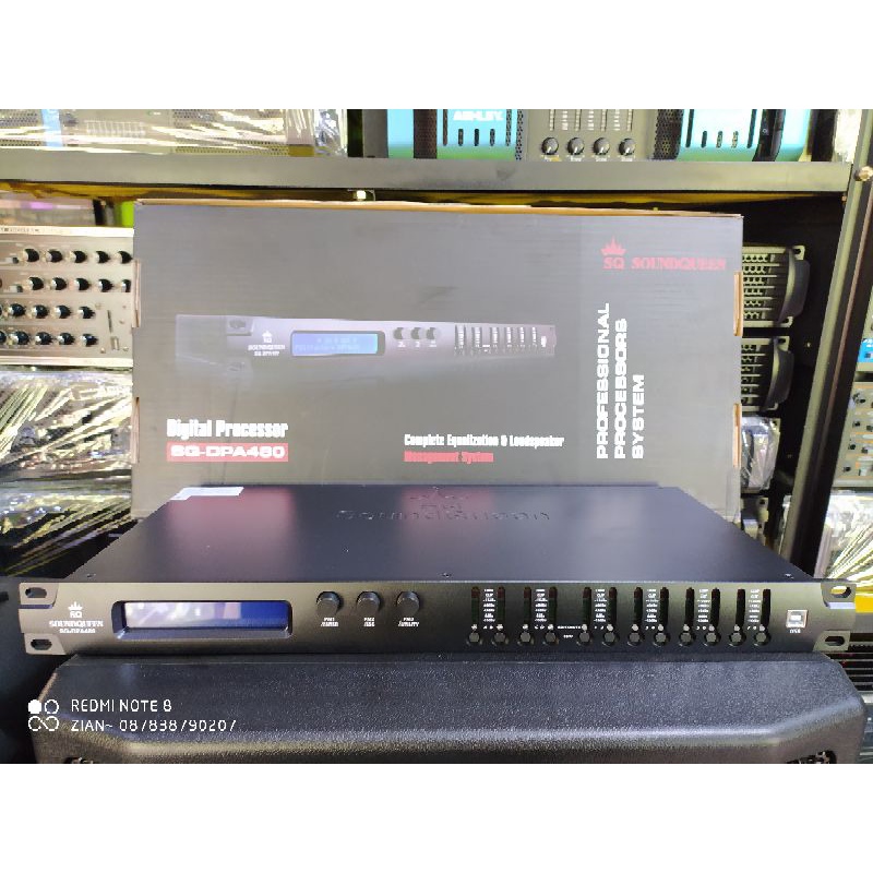 Management Soundqueen DLMS SQ-DPA480 Original 4input 8out redy stok