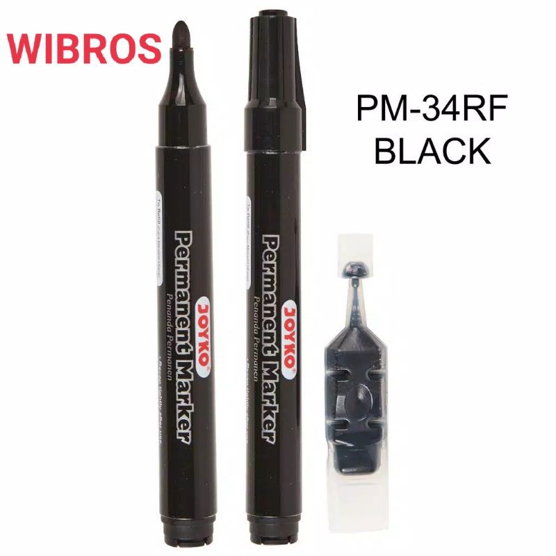 

Permanent marker spidol permanent joyko Original PM-34RF