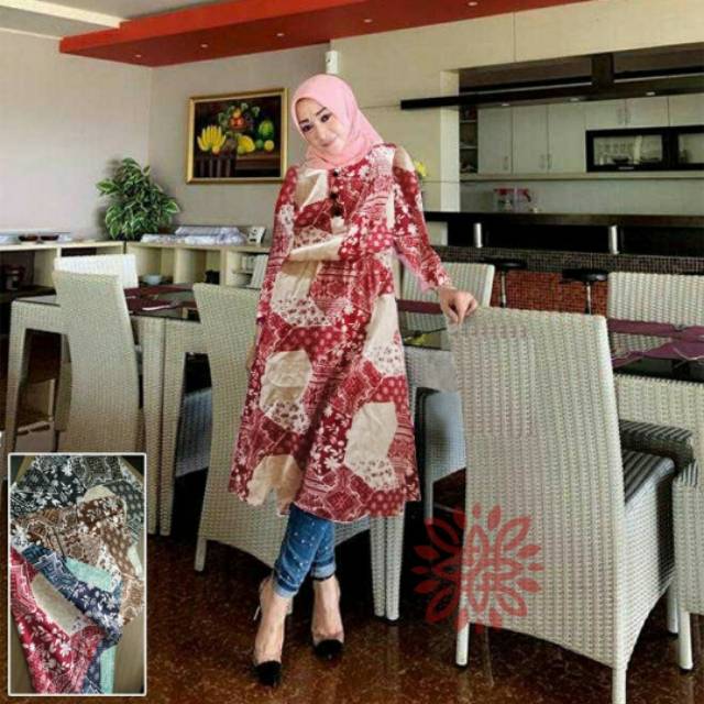 TUNIK FERANDA JUSJUS 4warna