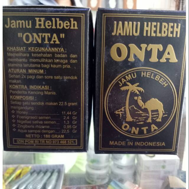 Jamu pria helbeh cap onta