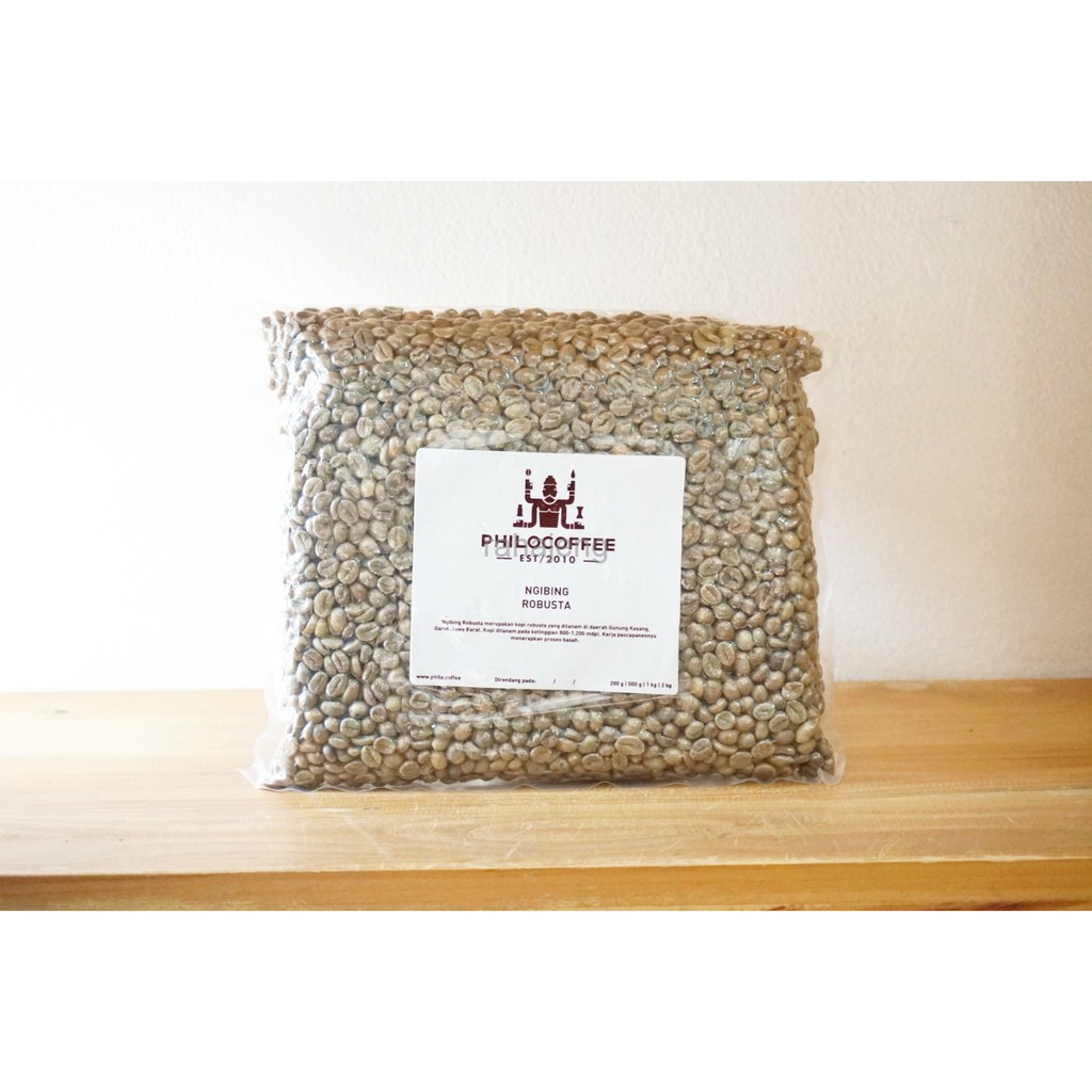 

Green Bean Ngibing Robusta 1kg