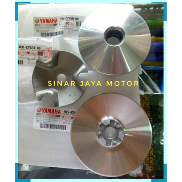 Pully pulley 5vv 4do yamaha mio nouvo mio soul fino lama  thailand ori bunutan pablik