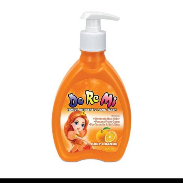 Doremi Antiseptic Hand Wash Juicy Orange [ 225 ml ]
