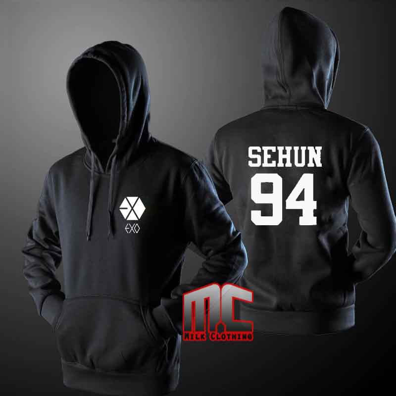HOODIE JAKET SEHUN EXO KPOP - MILK CLOTHING
