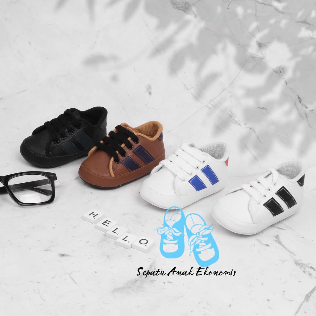 Bogor ID - Sneakers TAN-NV Sepatu Anak Bayi Belajar Jalan