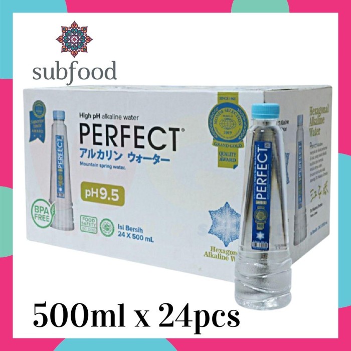 

Perfect Alkaline Water 500 ml (1 Dus) Air Mineral Perfect