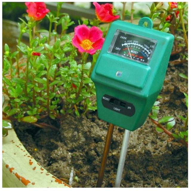 PH Meter Tanah 3 in 1 Soil Analyzer