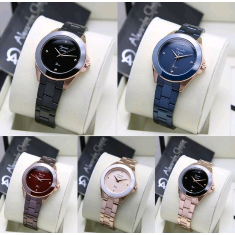 Original Alexandre christie jam tangan wanita ac2976/ ac 2976