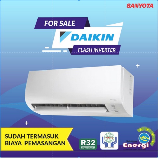 DAIKIN Flash Inverter  2 PK FTKQ50UVM4 + RKQ50UVM4 ( UNIT ONLY )