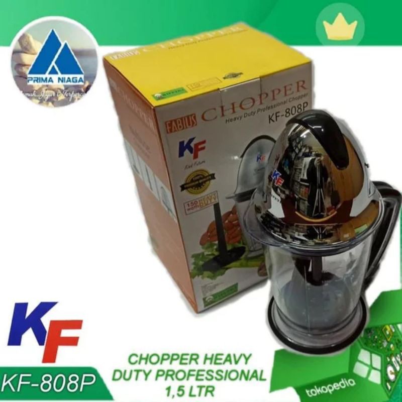 Penggiling Daging dan Bumbu/Chopper KF 808p