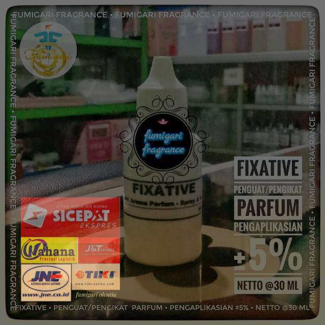 FIXATIVE SUPER ~ PENGUAT/PENGIKAT BIBIT PARFUM REFILL ~ NETTO @30 ML