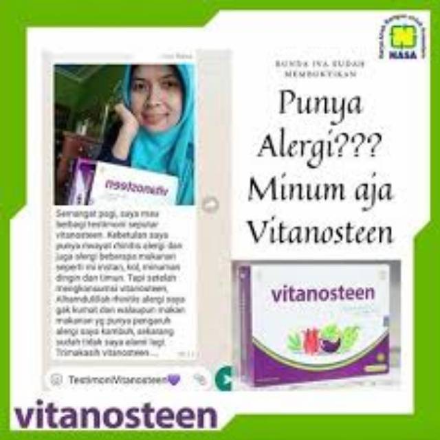 Vitanosteen nasa,suplemen untuk daya tahan tubuh, obat kanker diabbetes alergi asma, radang, jantung