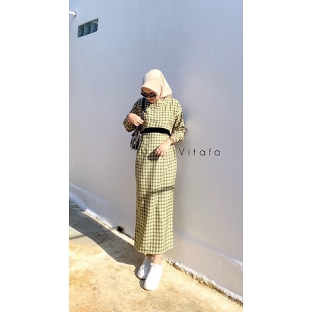 ONE SET TARTAN TANIA BY VITAFA ID