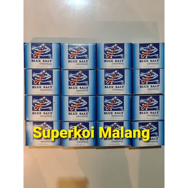 Blue Salt Concentrate 5GR Ikan Obat Bluesalt 5 Gram Vitamin Garam Koi