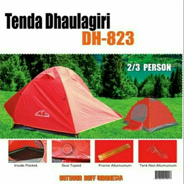 TENDA DHAULAGIRI DH-823 PELANGI OUTDOOR SUMUR BOOR
