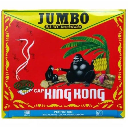 OBAT NYAMUK BAKAR CAP KINGKONG / OBAT NYAMUK KING KONG ISI 5 PCS