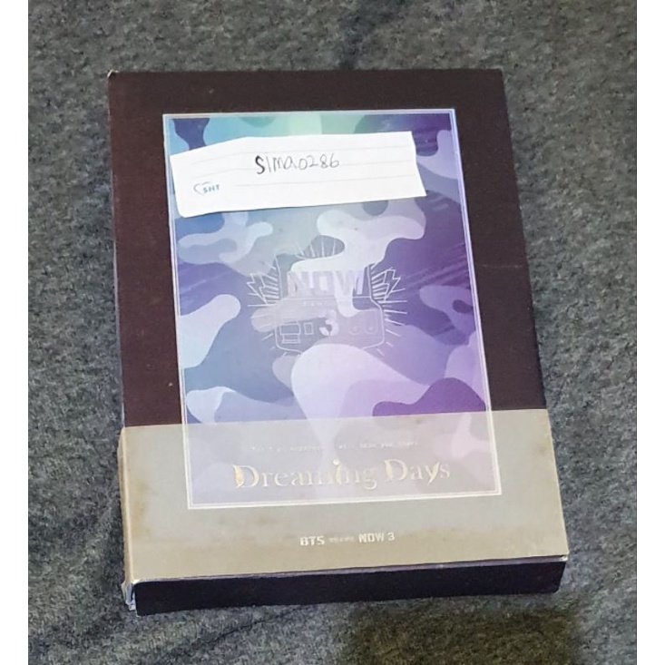 BTS Now 3 Fullset with Jungkook-Jimin Photocard and Namjoon RM-V Taehyung-Jin Photocard (Rare)