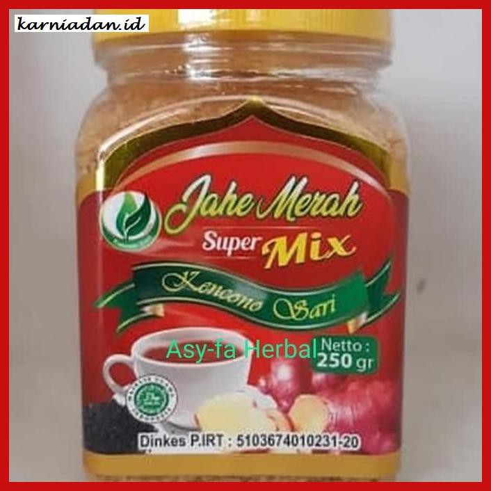 

lanoisidartdrink- jahe merah mix kencono sari 250 gram -asliii-bngittt.
