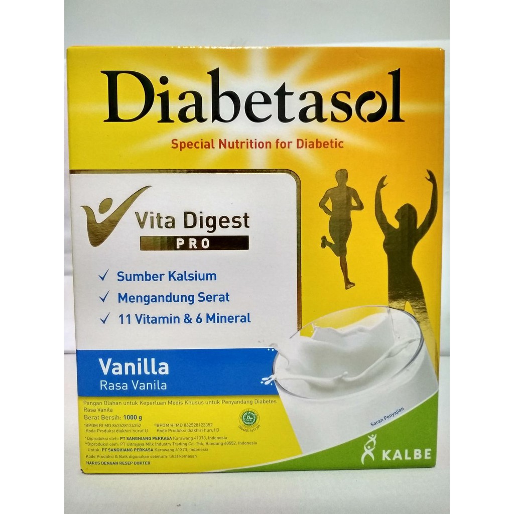 

DIABETASOL VANILA 1 KG