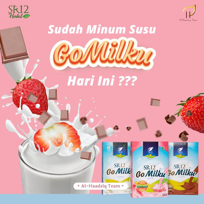 

SUSU putih/coklat/stroberi gomilku SR12