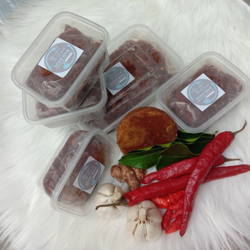 

bumbu pecel RESEP IBUN kemasan 250 gram