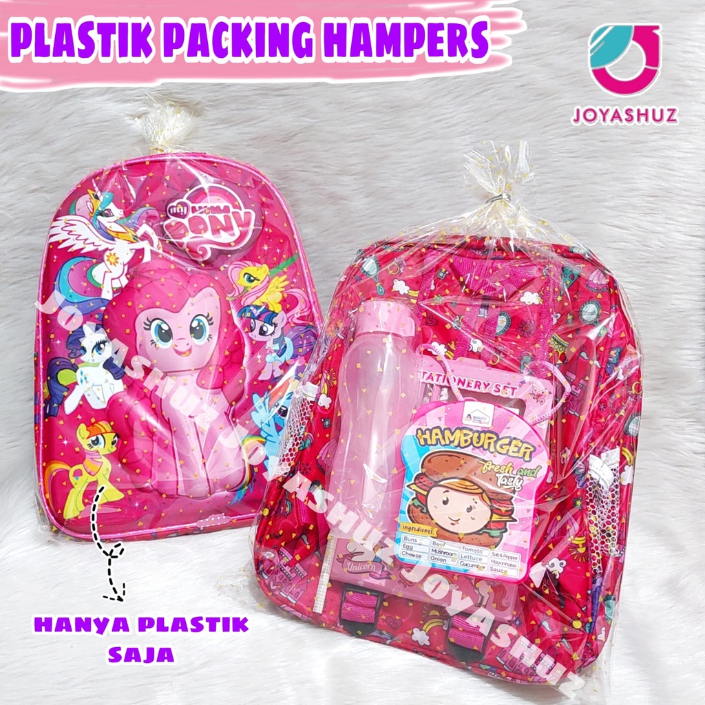 Plastik Ulang Tahun - Plastik Souvenir - Hampers Tas -  Plastik Souvenir Ulang Tahun - Plastik Hampers - Plastik Parcel - Joyashuz