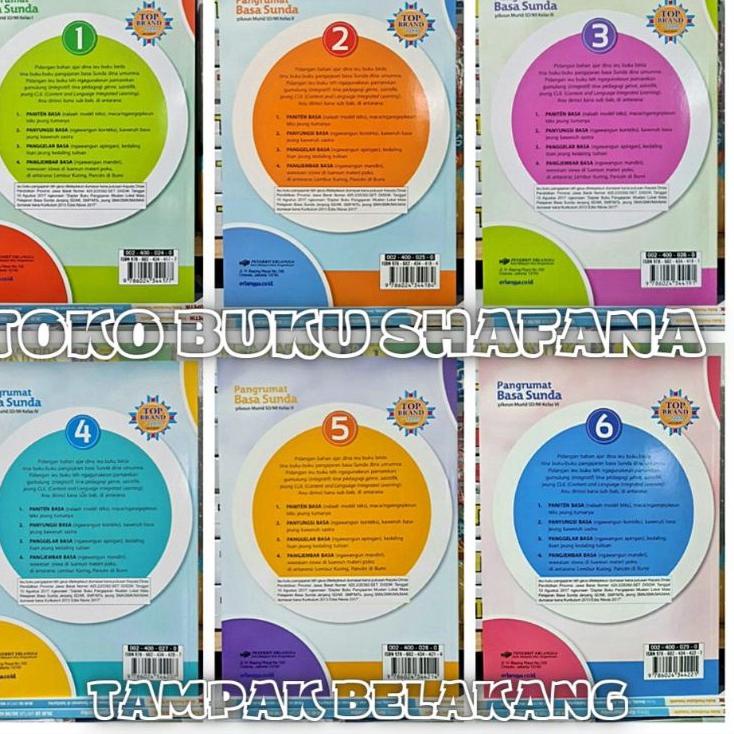 Buku Pangrumat Basa Sunda Kelas 1 2 3 4 5 6 SD/MI K13 Revisi Erlangga - Bahasa Sunda 팝